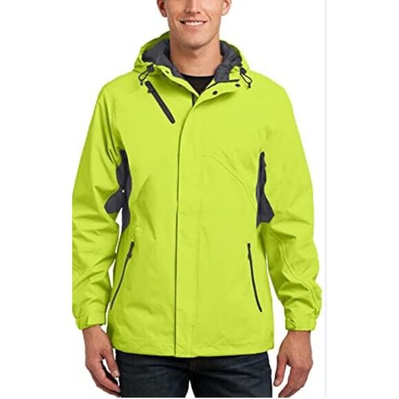 Port Authority Other - Port Authority Men’s Waterproof Wind Resistance Hooded Jacket Cascade Size XS